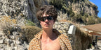 Actor and model Will Peltz was seen wearing black Oakley M2 Frame XL OO9343 01 sunglasses in his Instagram post, July 2024.