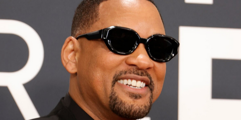 Will Smith wears Emporio Armani EA4230U 5017/87 black sunglasses at the 67th Annual Grammy Awards 2025 - buy online.