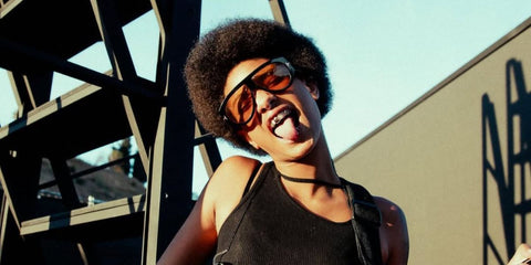 Willow Smith was seen wearing Tom Ford Bronson TF1044 01E sunglasses to the 2024 Camp Flog Gnaw in Los Angeles