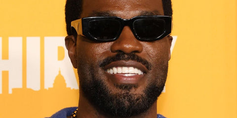 Yahya Abdul-Mateen II was seen wearing black Prada PR 09ZS 1AB5S0 sunglasses with dark grey lenses at the Los Angeles premiere of Netflix's "Shirley"