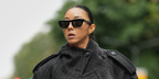 Chinese influencer Yuwei "Yuyu" Zhangzou was seen wearing black Gucci GG1777S 001 sunglasses at the Sportmax Spring/Summer 2026 fashion show during Milan Fashion Week. Shop online now on Pretavoir