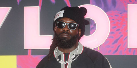 American football player Zach Pascal was seen wearing matte black Ray-Ban Meta Wayfarer Gen 2 RW4012 601S/T3 Polarised Smart Glasses at the NYLON House during Miami Art Week 2025.