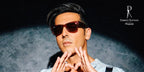 Bollywood actor Zayed Khan was seen wearing transparent red Ray-Ban Mega Wayfarer RB 0840S 6679/B1 sunglasses in his Instagram post, April 2023. Shop online now on Pretavoir