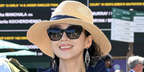 Zhang Ziyi was seen wearing black Ralph Lauren The Isabel RL8216U 5001/8G sunglasses at the Wimbledon Tennis Championships 2026 Final.