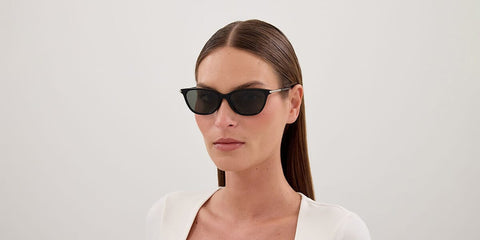 Alexander McQueen AM0553S 001 Sunglasses