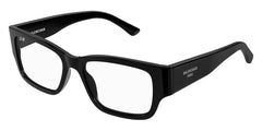 BALENCIAGA ブラックメガネケース付きレイデス/メンスokay Balenciaga Grey Rectangular Men's Sunglasses BB0261SA 001 57