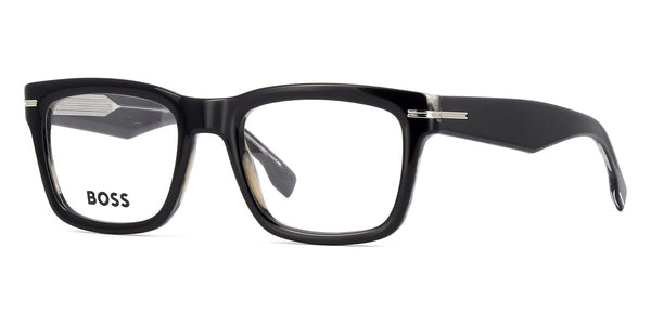 Lunettes De Soleil Hugo BOSS BOSS 1725/G/CS - Noir Rayé Blanc - Taille 51/21/145 - Neuf Avec Étiquettes