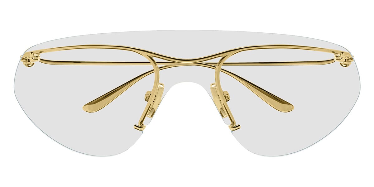 Bottega Veneta Gold Knot Sunglasses