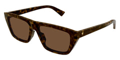 正規◇BOTTEGA VENETA◇ Bottega Veneta® BV1291S Square Sunglasses - EuroOptica