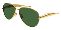 Bottega Veneta BV1305S 001 - As Seen On Mike McDaniel & Ludacris