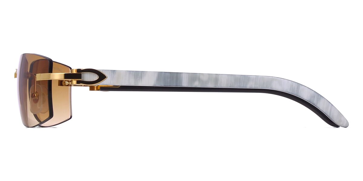 Cartier Buffalo Horn CT0017RS 001 7FA Sunglasses