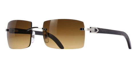 MASTER SKU – Cartier CT0024RS 001 LTD Edition Buffalo Horn