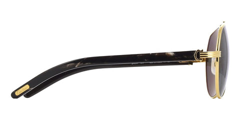 Cartier Buffalo Horn CT0272S 001 2CK Polarised Sunglasses