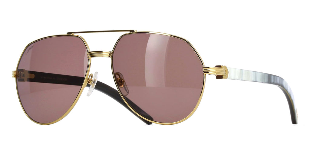 Cartier Buffalo Horn CT0272S 003 2KB Polarised