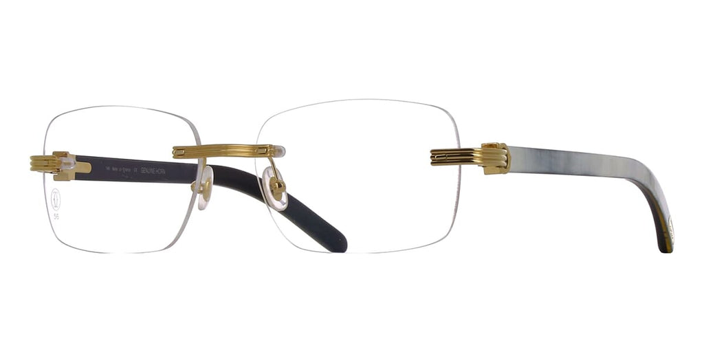 Cartier Buffalo Horn CT0286O 003 7M4 Glasses