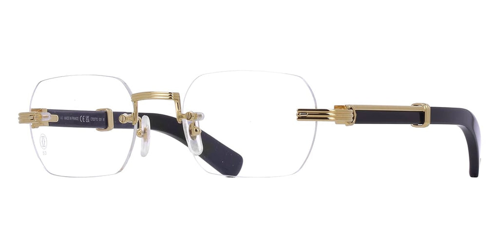 Cartier Buffalo Horn CT0377O 001 0DZ Glasses
