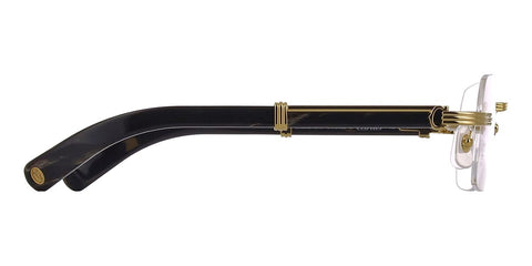 Cartier Buffalo Horn CT0377O 001 1GB Glasses