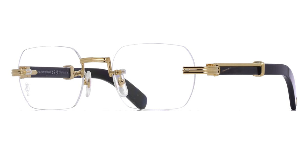Cartier Buffalo Horn CT0377O 001 8E7 Glasses