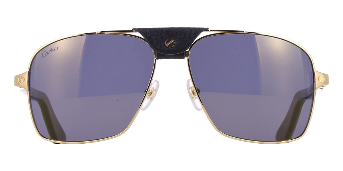 Cartier Buffalo Horn CT0389S 003 1H0 Polarised Sunglasses