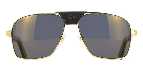 Cartier Buffalo Horn CT0389S 003 4J2 Polarised Sunglasses