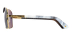 Cartier Buffalo Horn CT0389S 003 Polarised