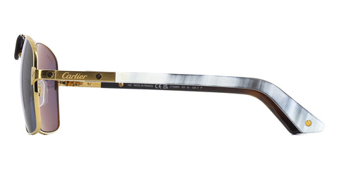 Cartier Buffalo Horn CT0389S 003 8JB Polarised
