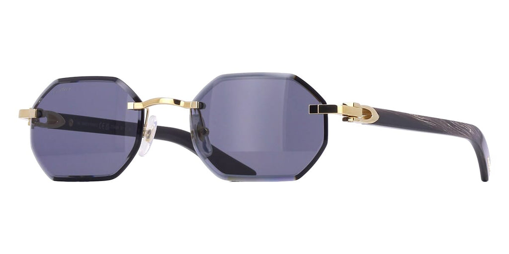 Cartier Buffalo Horn CT0439S 001 0JW Sunglasses