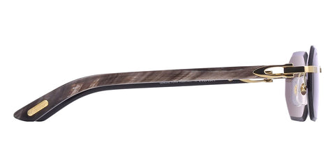 Cartier Buffalo Horn CT0439S 001 4K7 Sunglasses