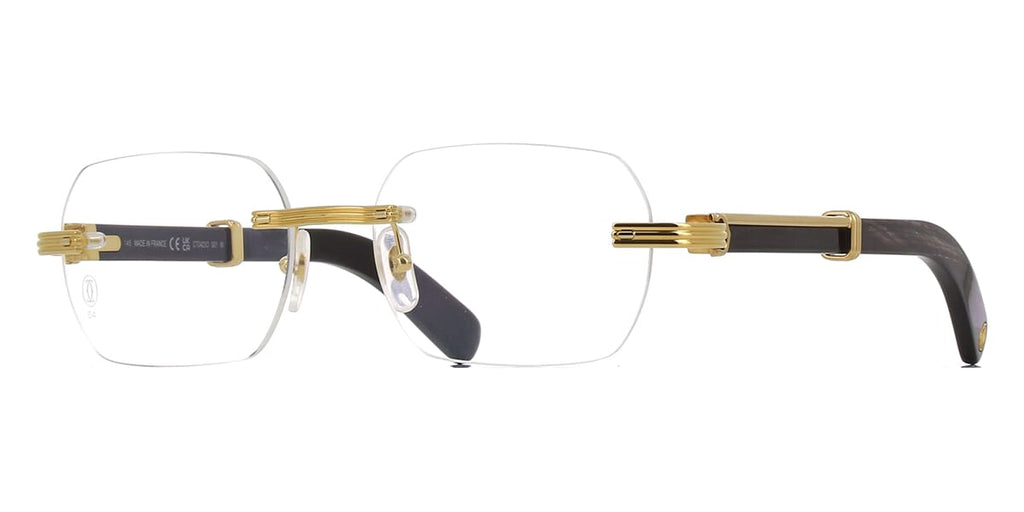 Cartier Buffalo Horn CT0423O 001 6CG Glasses