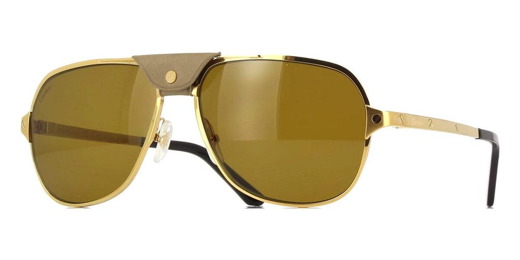 Cartier CT0165S 011 Polarised Sunglasses
