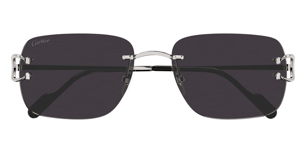 Cartier カルティエ サングラス ブラック Cartier CT0330S 001 Sunglasses - US