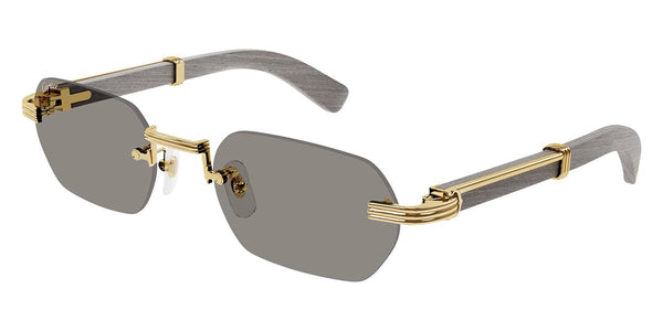 Must de Cartier サングラス ウッドテンプル ケース付 cartier-ct0362s-005-hd-