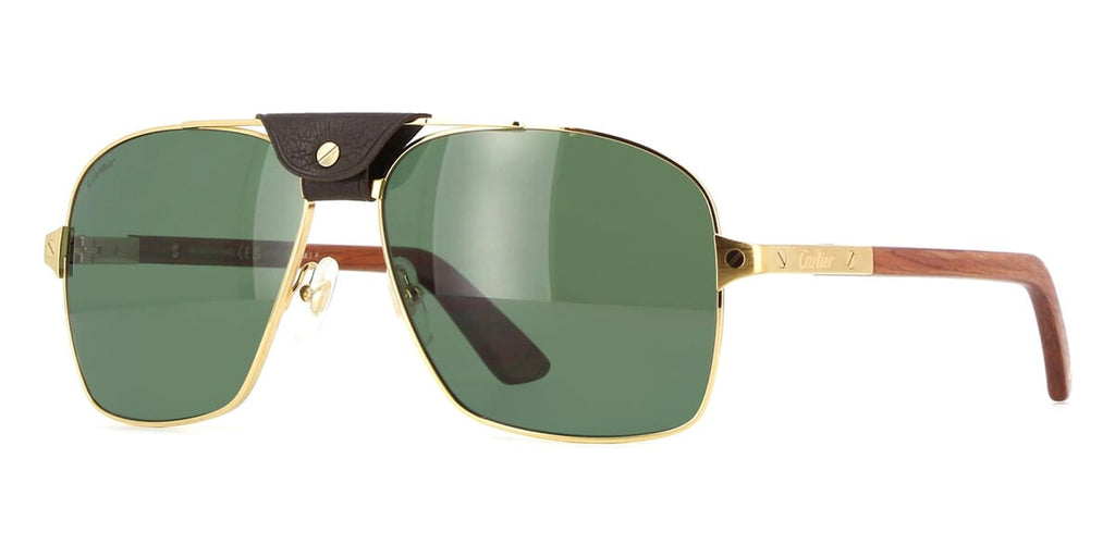 Cartier CT0389S 002 Polarised Sunglasses