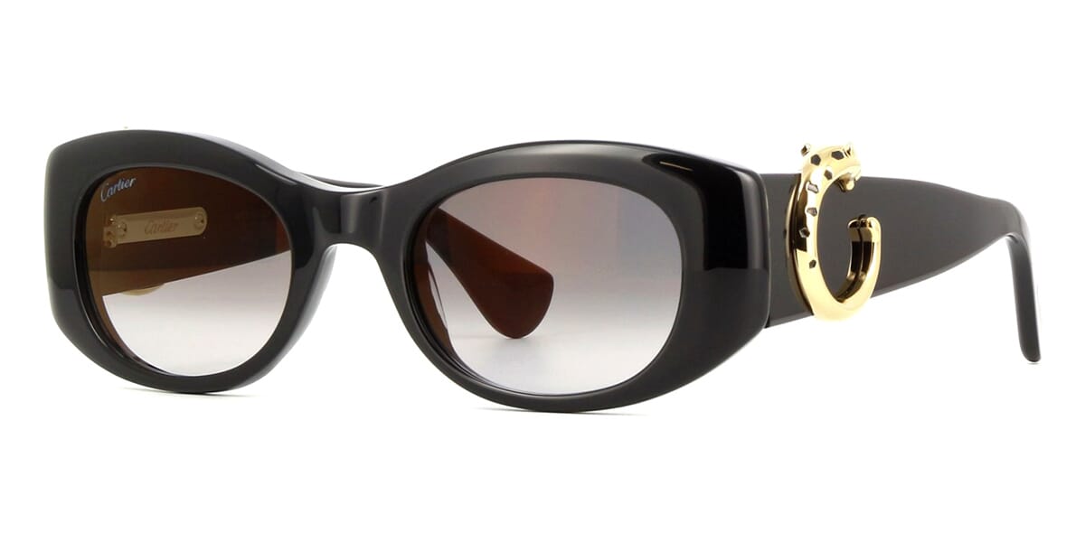 Cartier Eyewear cat-eye two-tone glasses - Gold