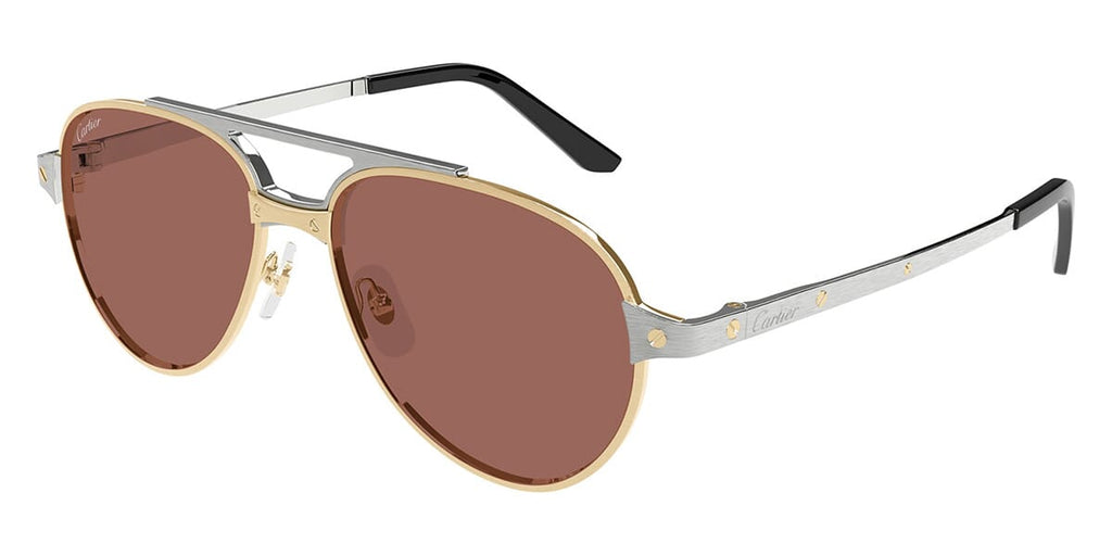 Cartier CT0476S 006 polarised Sunglasses
