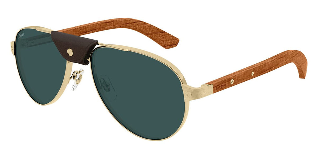 Cartier CT0495S 002 polarised Sunglasses