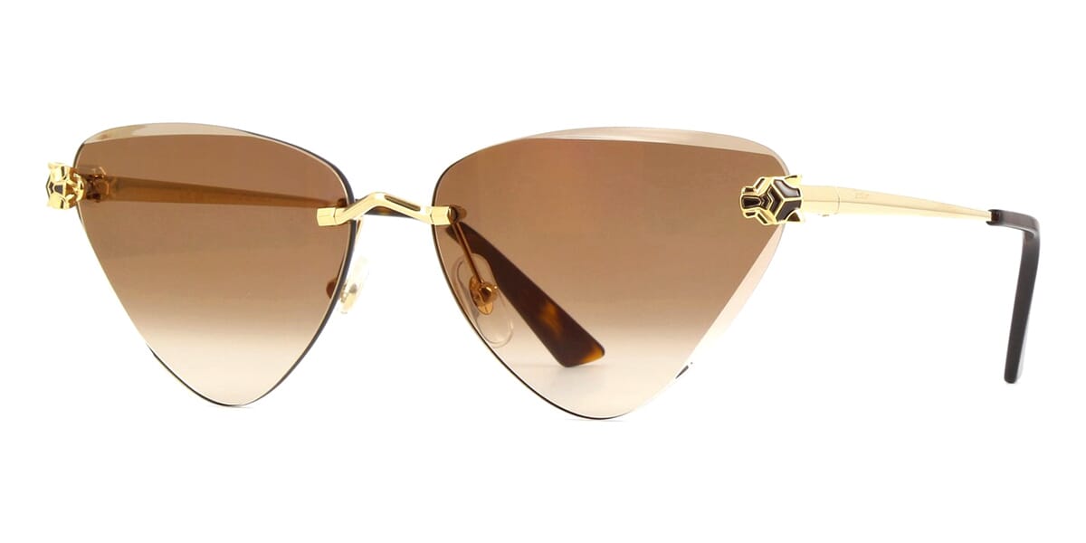 Cartier cat hot sale eye sunglasses