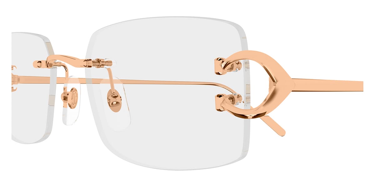 Cartier Piccadilly CT0605O 003 Solid 18k Gold Glasses - US