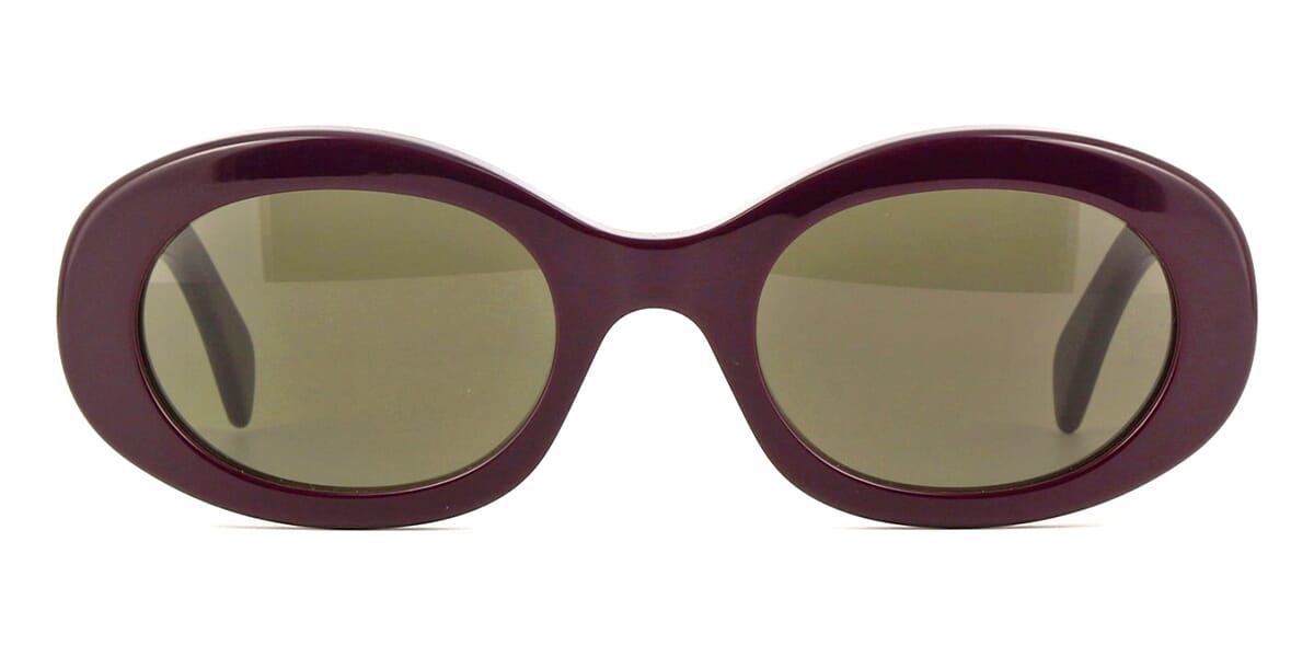 Celine - Celine Triomphe Oval sunglasses on Designer Wardrobe