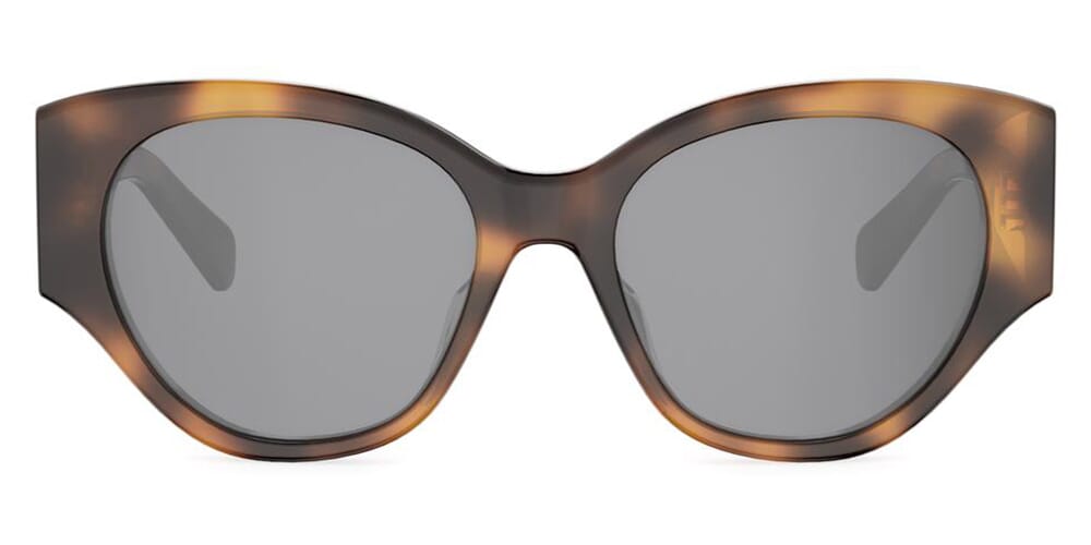 希少✨Celine Sunglasses Vintage Triumph Celine CL40235U 16A Triomphe Metal Sunglasses Silver Frame Grey