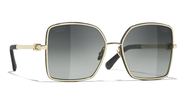 CHANEL サングラス CHANEL サングラス: レクタングル シェイプ サングラス, アセテート