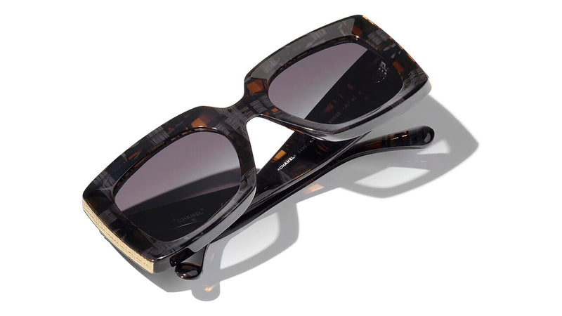 Chanel folding sunglasses hotsell