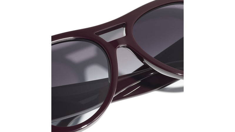 Chanel 5508 Sunglasses (Brown/Brown - Aviator - Women)