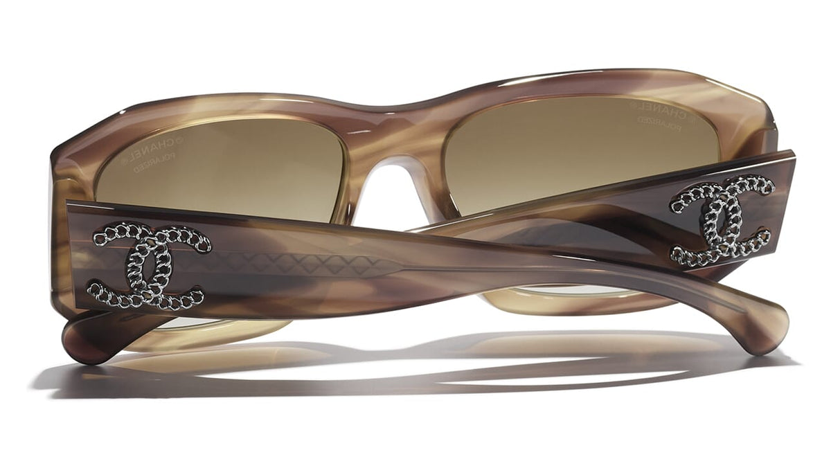 CHANEL 5554 1416/T5 Sunglasses