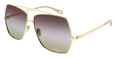 お値下げしました！Chloe サングラス CHLOÉ Sunglasses CH0278S 002 Gold 2024