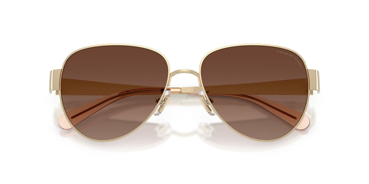 Coach Cdp37 HC7186 9005/87 Polarised Sunglasses