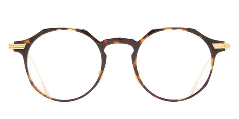 Cutler and Gross 0008 02 Havana with 24kt Gold