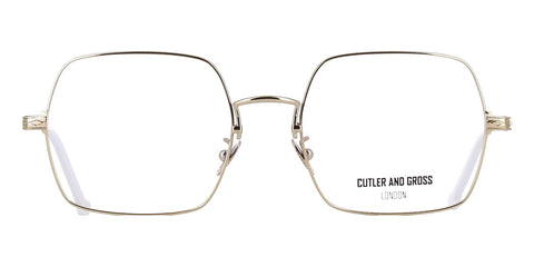 Cutler and Gross 1300 08 Milky White Gold Glasses