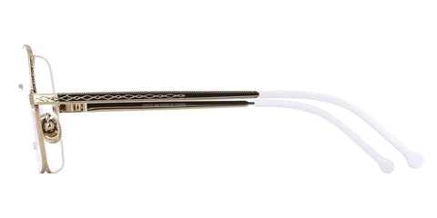 Cutler and Gross 1300 08 Milky White Gold Glasses