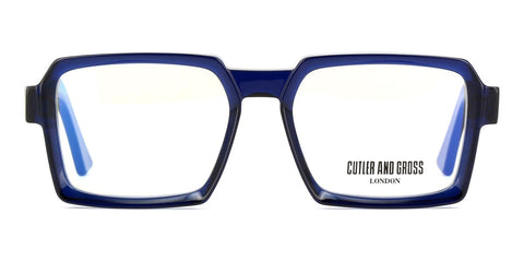 Cutler and Gross 1385 04 Classical Navy Blue Glasses
